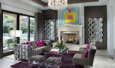 Purple Living Room For Vibrant Living Space Midcityeast
