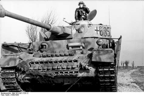 Panzer Iv Panzerkampfwagen Iv Carro Medio La Segunda Guerra Mundial
