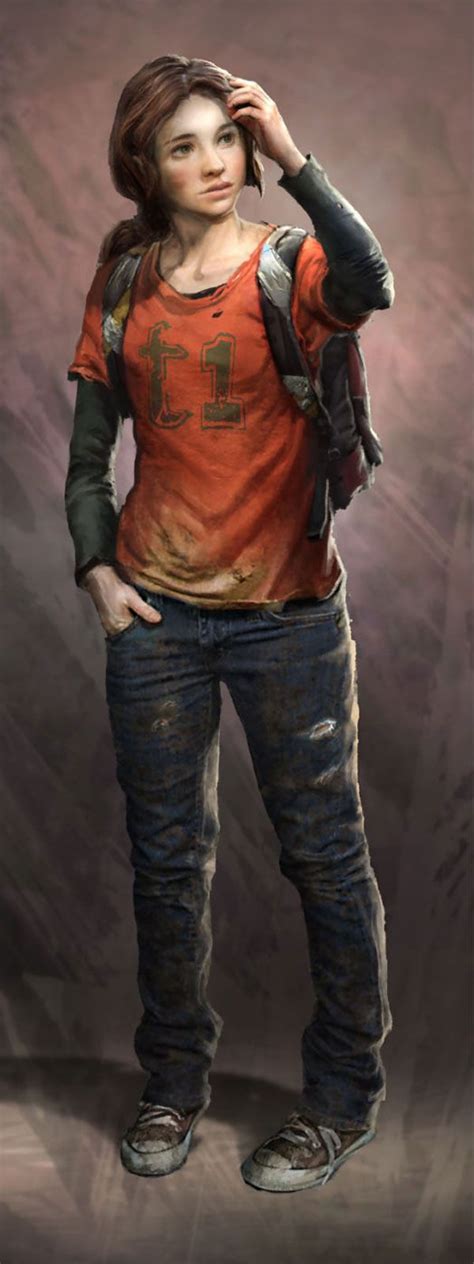 Ellie Concept Characters And Art The Last Of Us The Last Of Us