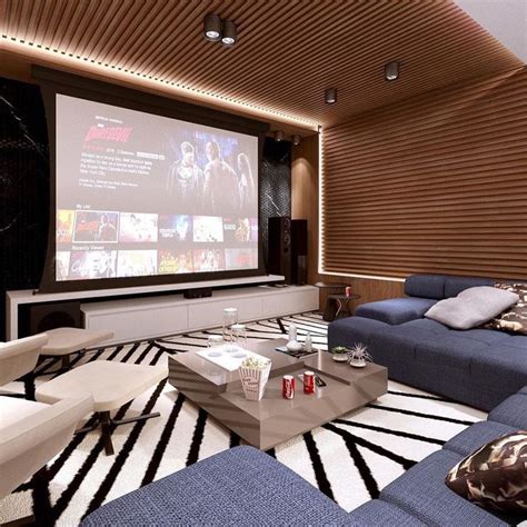 Sala Home Theater Ideias De Projetos E Dicas Para Montar Home Cinema Room Home Theater