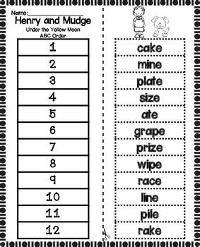 K5 learning offers free worksheets, flashcards and inexpensive workbooks for kids in kindergarten to grade 5. Reading Second Grade Unit 1 ~ ABC Order Cut and Paste by Teaching Second Grade