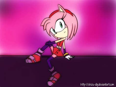 Amy Rose Sonic Boom Style By Shizu Dlg On Deviantart