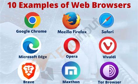 10 Examples Of Web Browsers