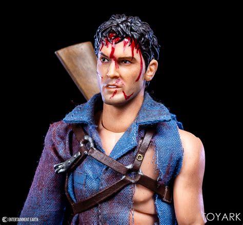 Ash evolves over the course of the series from a cowardly college student to a wise cracking zombie slayer with his detachable hand chainsaw. Evil Dead 2 - Ash Williams One:12 Collective by Mezco ...