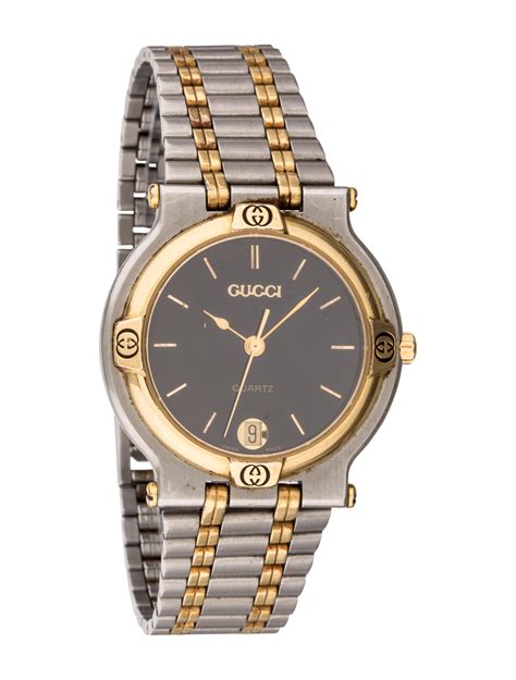 Gucci 9000m Watch Gold Gold Tone Metal Guc58855 The Realreal