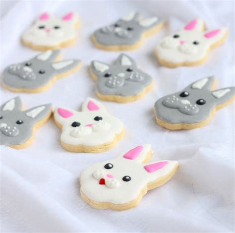 Rabbit Cookies By Fareetale Thailand Rabbit Cookies Cookie Icing