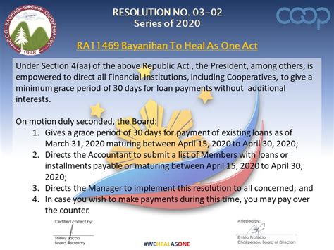 Lahat po tayo ay nahaharap sa crisis na to ganon pa man alam ko at alam nyo din may dahilan ang lahat kung bakit ngyayari ito. » RA11469 Bayanihan To Heal As One Act | Moog Baguio ...