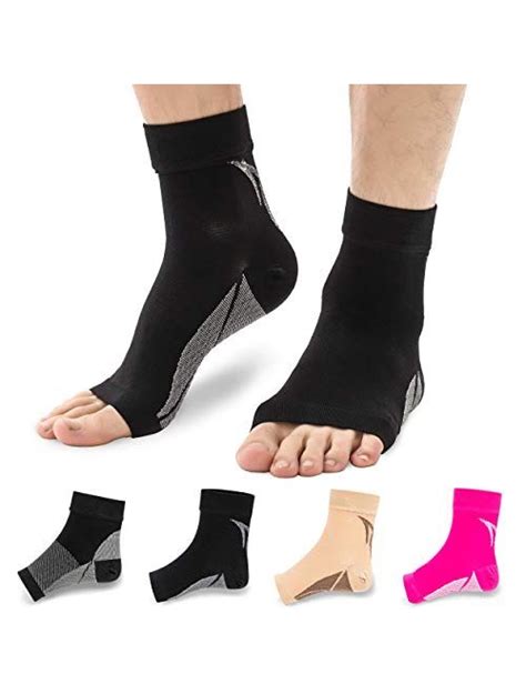 Buy Buttons And Pleats Plantar Fasciitis Socks With Arch And Ankle Support