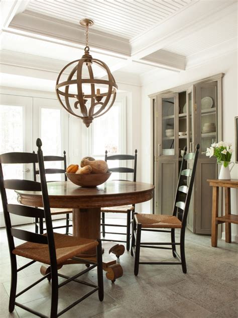 Modern Country Kitchen Traditional Dining Room