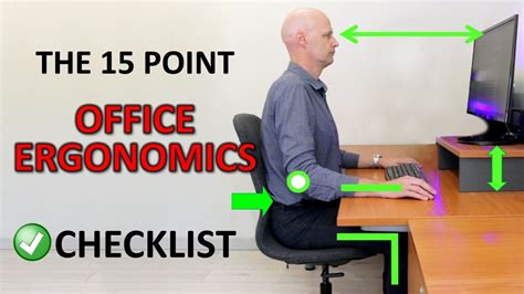 The Perfect Ergonomic Desk Setup To Avoid Back And Neck Pain Safer Pain