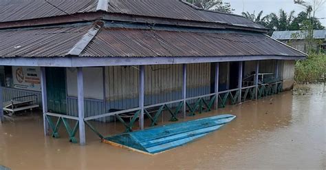 Banjir Melanda Empat Desa Di Kecamatan Sembakung Nunukan