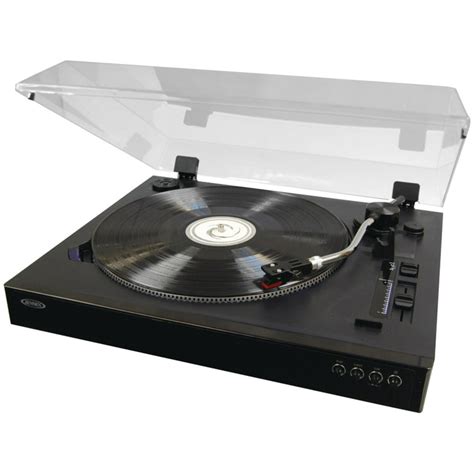 Jensen Jta 470 Professional 3 Speed Stereo Turntable With Speed