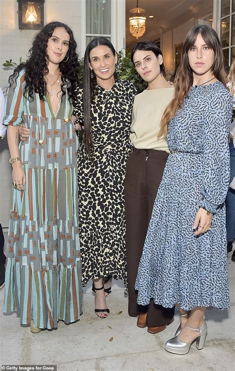 Gwyneth Paltrow Kate Hudson And Liv Tyler Support Demi Moore At Launch