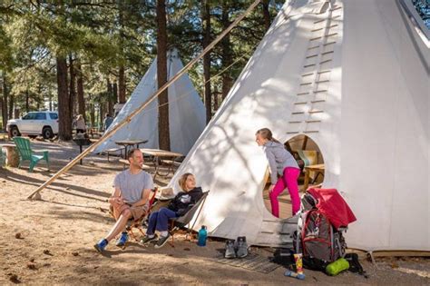 Spend The Night Under A Tepee At This Unique Arizona Campground
