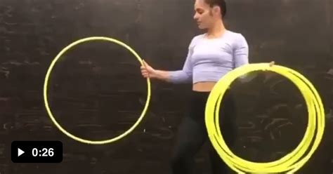 A Girl Spinning Hula Hoops 9gag
