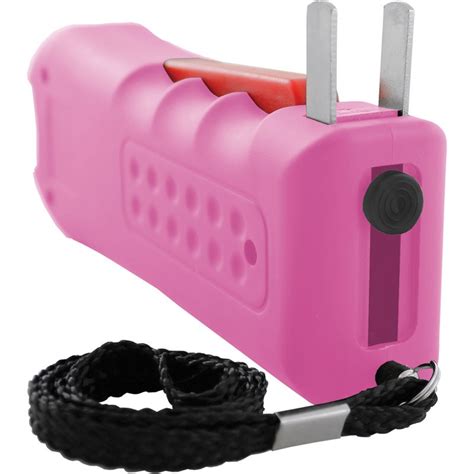 Ladies Choice 21000000 Stun Gun With Alarm Pink