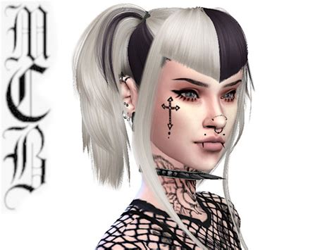The Sims Resource Cross Face Tattoo
