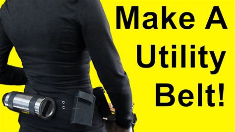 In this diy guide you will learn about the required depths that utility supply pipes and cables such as water pipes, gas pipes and electrical supply cables need to be buried to in order to reduce the risk of damage when excavating and digging in the ground. How To Make A Cardboard Utility Belt (Easy DIY) (With images) | Utility belt, Easy diy, Diy youtube