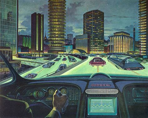 Future City 1970s Retrofuturism