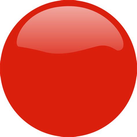 Red Button Badge · Free Vector Graphic On Pixabay