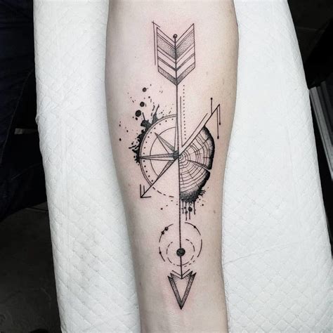 Forearm Arrow Compass Tattoo Meaning Best Tattoo Ideas Arrow Compass Tattoo Compass Tattoo