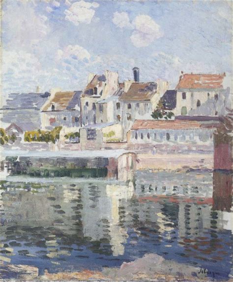 The Marne At Lagny 3 Painting Henri Lebasque Oil Paintings