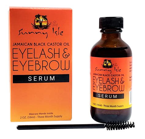 Jamaican Black Castor Oil Eyebrow And Eyelash Growth Serum Ecosmetics