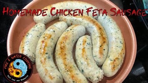 Homemade Chicken Feta Spinach Sausage How To Make It Easy