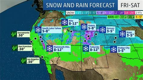 Next Cross Country Storm To Spread Snow From Mountain West To Plains