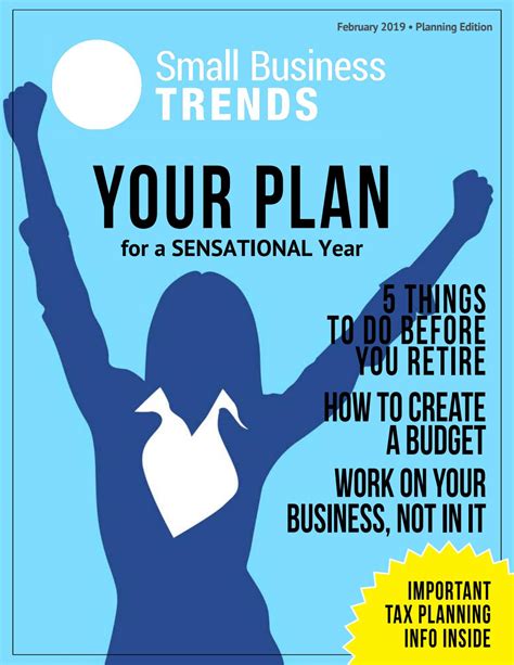 Small Business Trends Magazine Planning Edition 2019 By Small