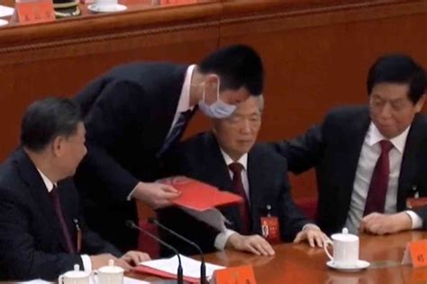 Xi Jinping Just Had His Predecessor Hu Jintao Hauled Out Of The Ccp