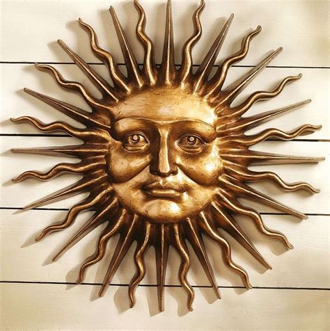 The Best Collection Of Outdoor Sun Wall Art