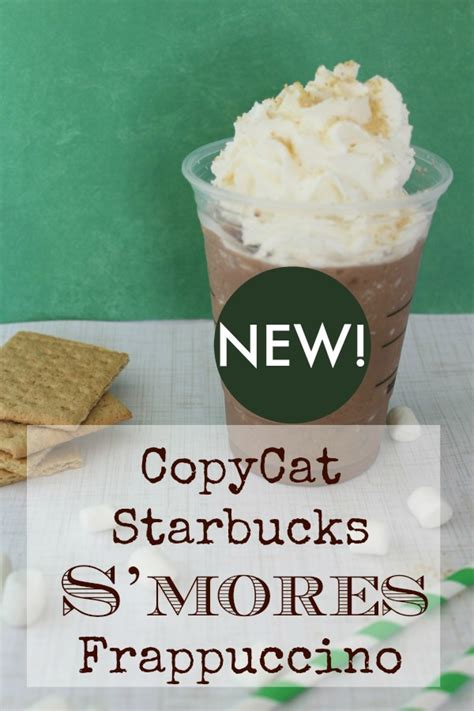 Copycat Starbucks Smores Frappuccino Recipe Bargainbriana