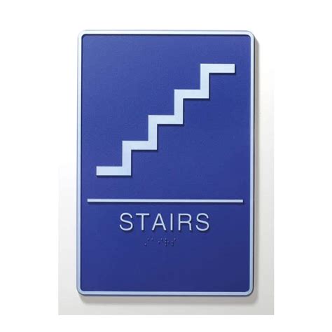 Ada Stairs Sign