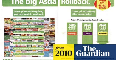 Asda Ad Banned Over Misleading Price Claims Advertising The Guardian