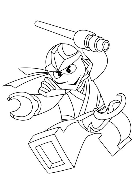 Ninjago Mech Coloring Pages - 2019 Open Coloring Pages