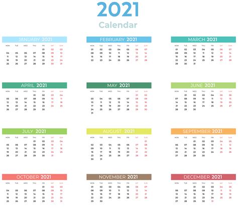 Calendar 2021 Wallpapers Wallpaper Cave