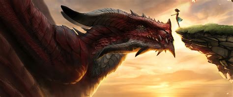 2560x1080 A Girl And Her Dragon Wallpaper2560x1080 Resolution Hd 4k