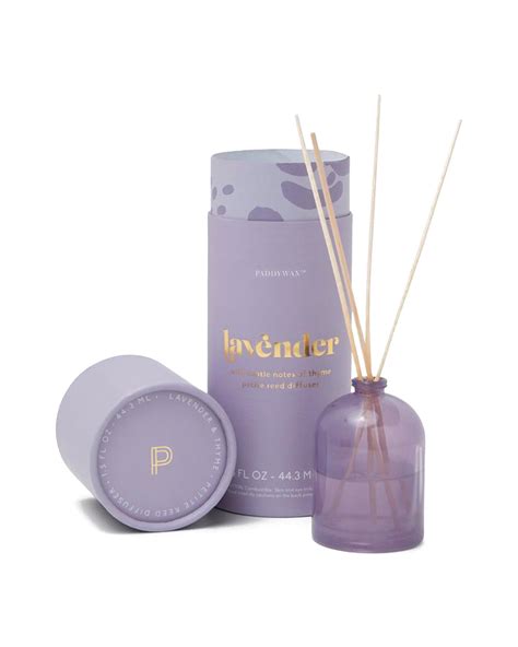 Paddywax - Petite Reed Diffuser - Lavender in 2021 | Lavender diffuser, Reed diffuser, Mini diffuser