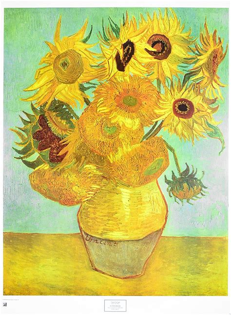 Vincent Van Gogh Sunflowers 756 Poster Kunstdruck Bei Germanpostersde