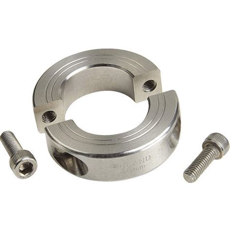 Ruland Mfg Msp 16e St Shaft Collar Clamp 2pc 1 Inch 316 Stainless