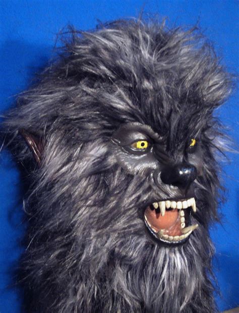 The Wolfman Latex Mask Werewolf Movie Mask Lycanthrope Etsy