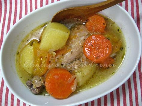 Our easy chicken stew recipe features snow peas, mushrooms, pearl onions and chicken thighs. Elinluv's Tidbits Corner: Simple And Easy Chicken Stew