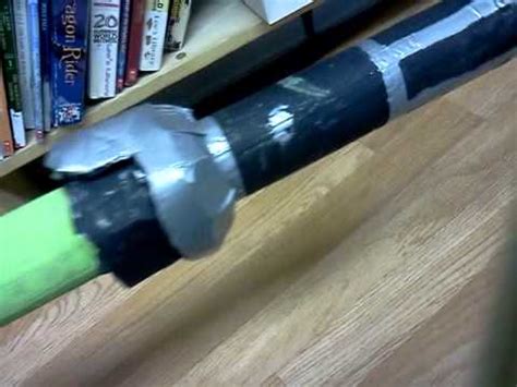 When you get the hang of it, you can build a solid hilt for 25 bucks. Yoda Lightsaber from DIY Home Depot Materials. - YouTube