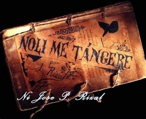 Noli Me Tangere Story