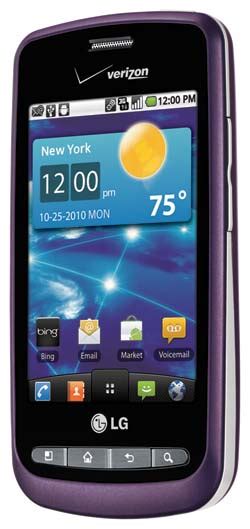 Lg Vortex Android Phone Purple Verizon Wireless