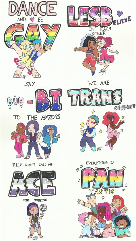 Lgbtq Mini Doodles By Cat With A Crown On Deviantart