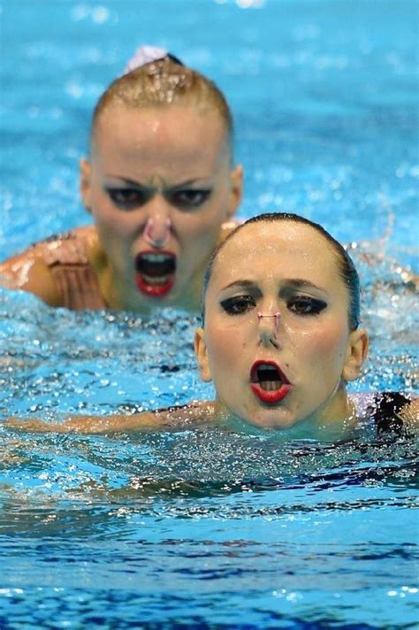 The Faces Of Synchronized Swimming Pics