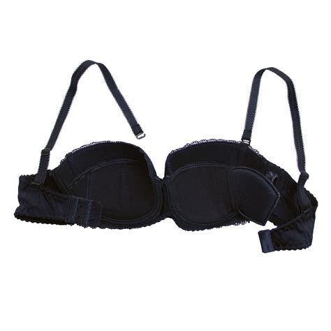 Strapless Bra Push Up Bandeau Lace Sexy Convertible Comfortable