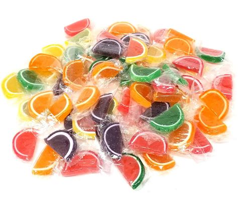 Jelly Fruit Slices Candy Individually Wrapped T Box Assorted